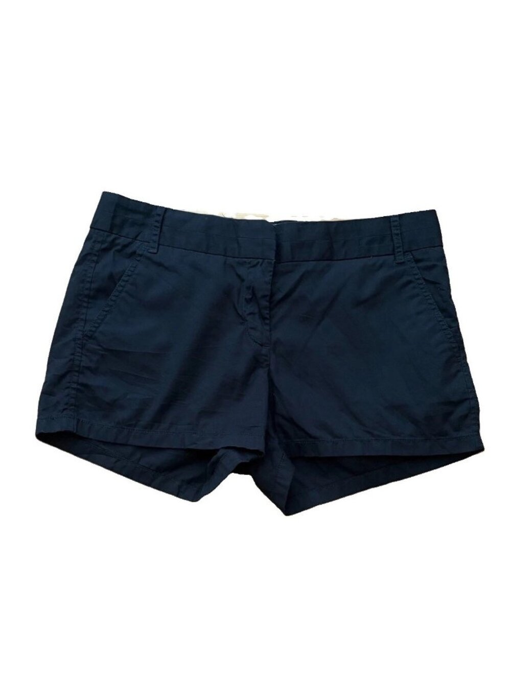 J.Crew Broken-In Chino Shorts Women’s Size 6 Black 100% Cotton